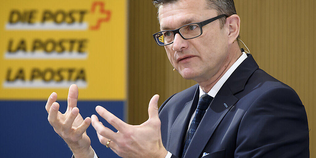 Postfinance-Chef Hansruedi Köng kann ein besseres Betriebsergebnis im 2019 verkündent. (Archiv)