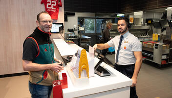 Rundgang im McDonald’s Vaduz