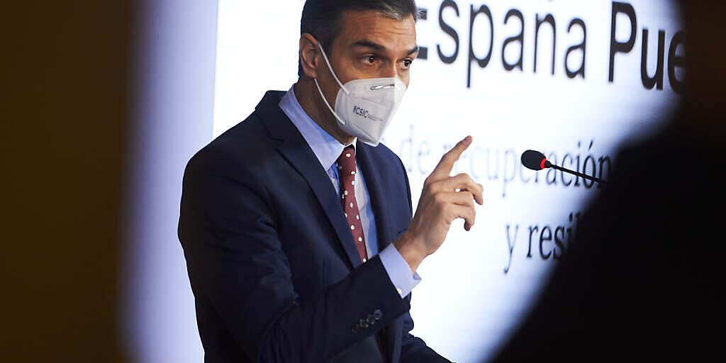 Der Ministerpräsident von Spanien, Pedro Sánchez. Foto: Juan Manuel Serrano Arce/EUROPA PRESS/dpa
