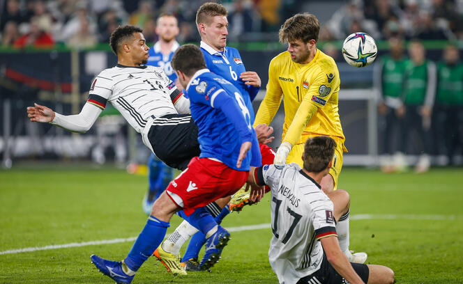 Deutschland Wolfsburg Fussball WM Qualifikationsspiel Deutschland - Liechtenstein