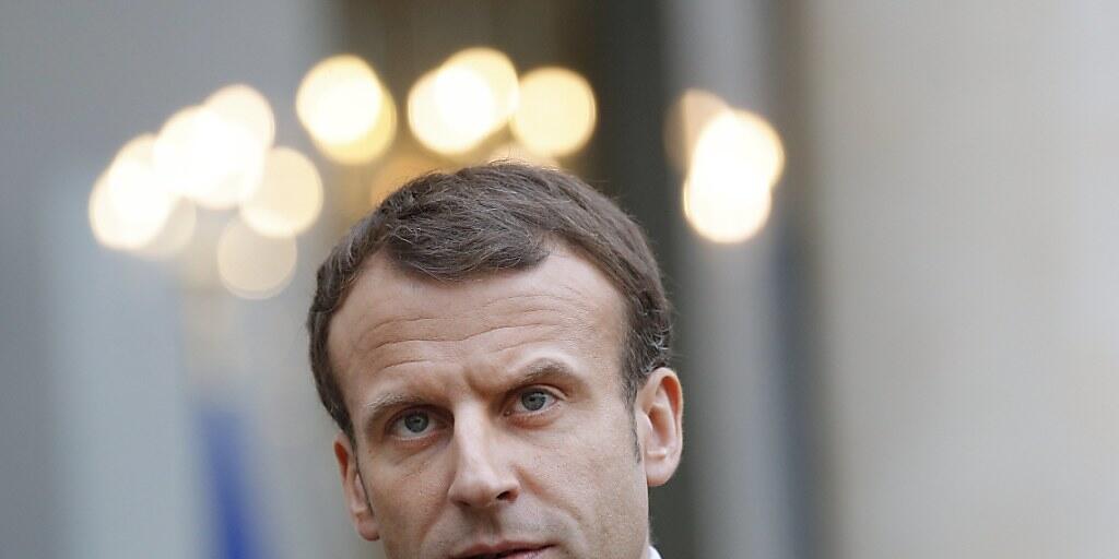 Wird für seine besonderen Verdienste um Europa mit dem Aachener Karlspreis ausgezeichnet: Frankreichs Präsident Emmanuel Macron. (Archiv)