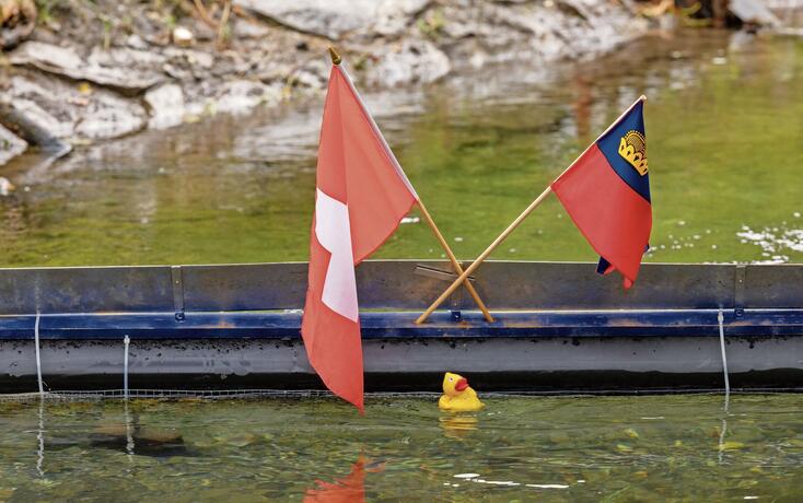 Entenrennen in Vaduz