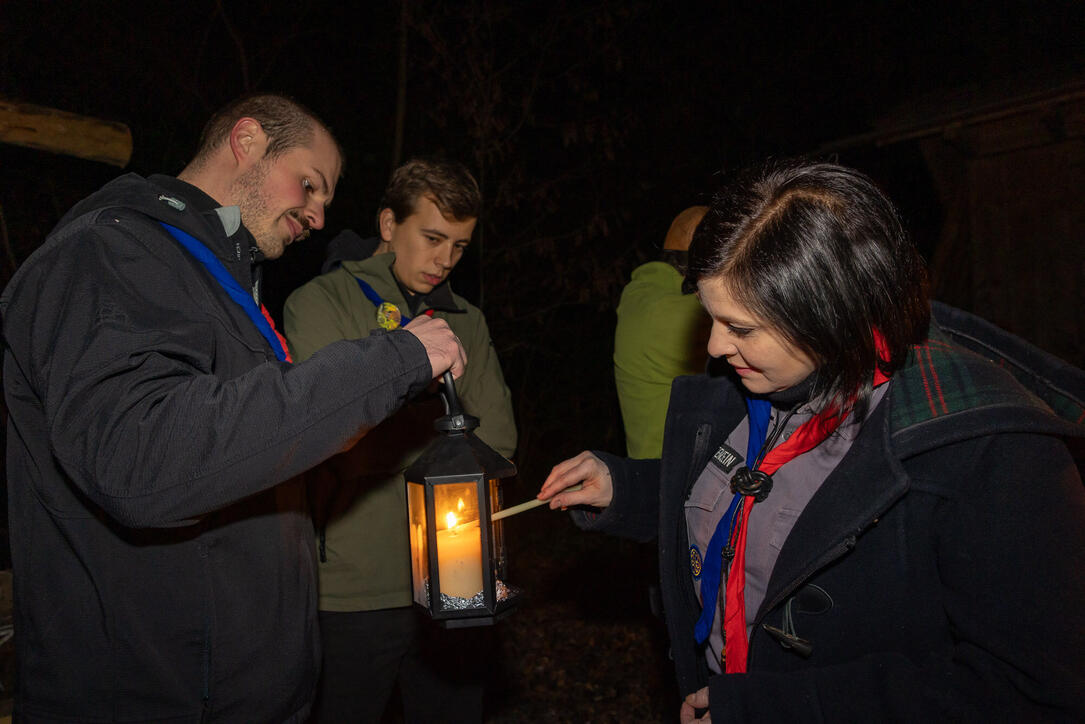 Friedenslicht 2025 in Liechtenstein (17.12.2025)