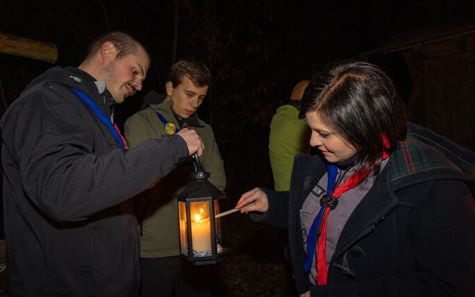 Friedenslicht 2025 in Liechtenstein (17.12.2025)