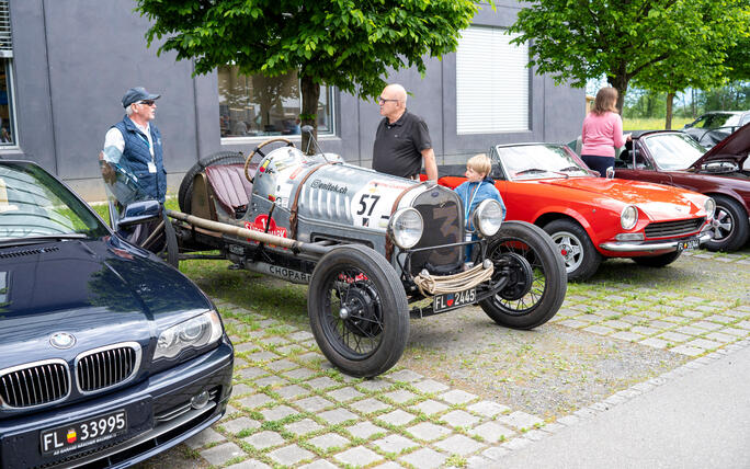 Oldtimer-4-L&auml;ndertreffen, in Ruggell (09.05.2026)