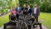Enthüllung der Bronzeskulptur