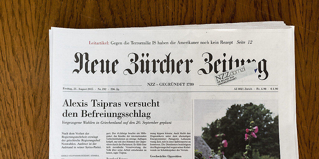 Nun hat sich auch die NZZ-Gruppe entschieden, die Zusammenarbeit mit Publicitas zu beenden. (Themenbild)