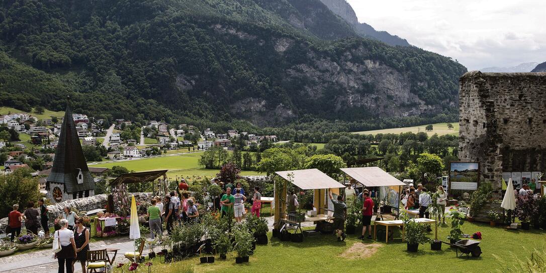 Gartenschau in Balzers