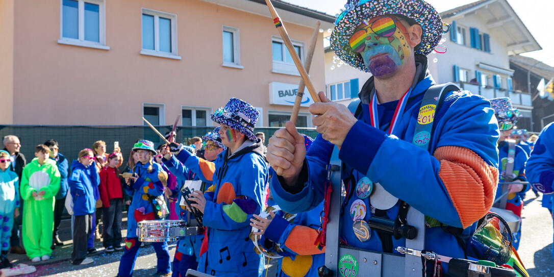 Fasnachtsumzug in Mauren