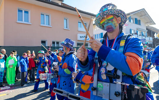 Fasnachtsumzug in Mauren