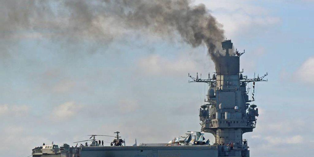 Die russische Truppenreduzierung beginnt mit dem Flugzeugträger "Admiral Kusnetzow" (Archiv)