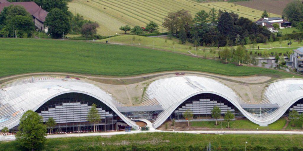 Das Zentrum Paul Klee feiert sein zehnjähriges Bestehen. (KEYSTONE/Monika Flueckiger)