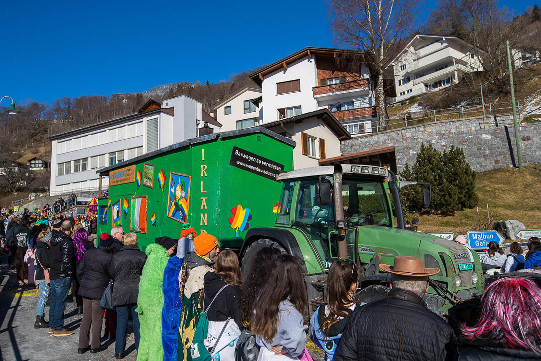 Fasnachtsumzug in Triesenberg