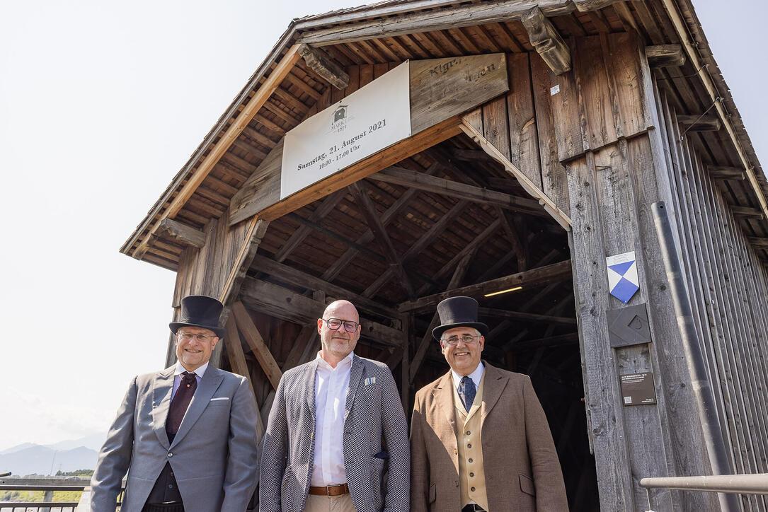 150 Jahre Holzbrücke Vaduz - Sevelen