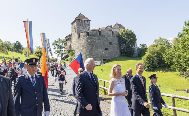 Staatsfeiertag: Staatsakt auf Schloss Vaduz