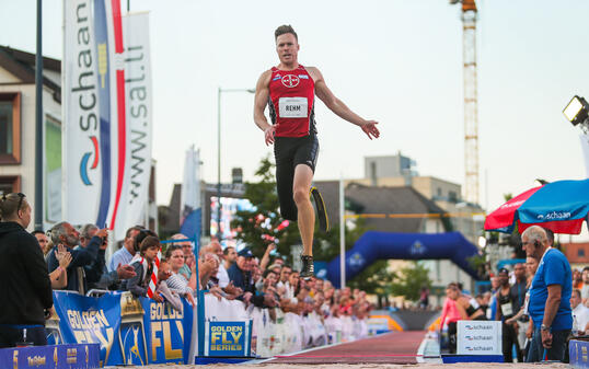 Leichtathletik Golden Fly Meeting Schaan