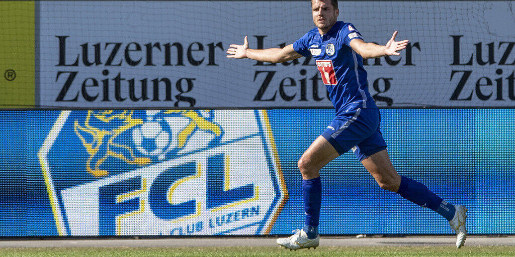 Joker Pascal Schürpf ist mit seiner Doublette der Hauptdarsteller bei Luzerns Aufholjagd