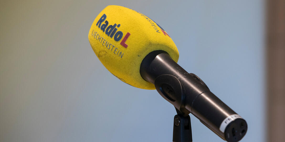 Radio L Mikrofon in Vaduz