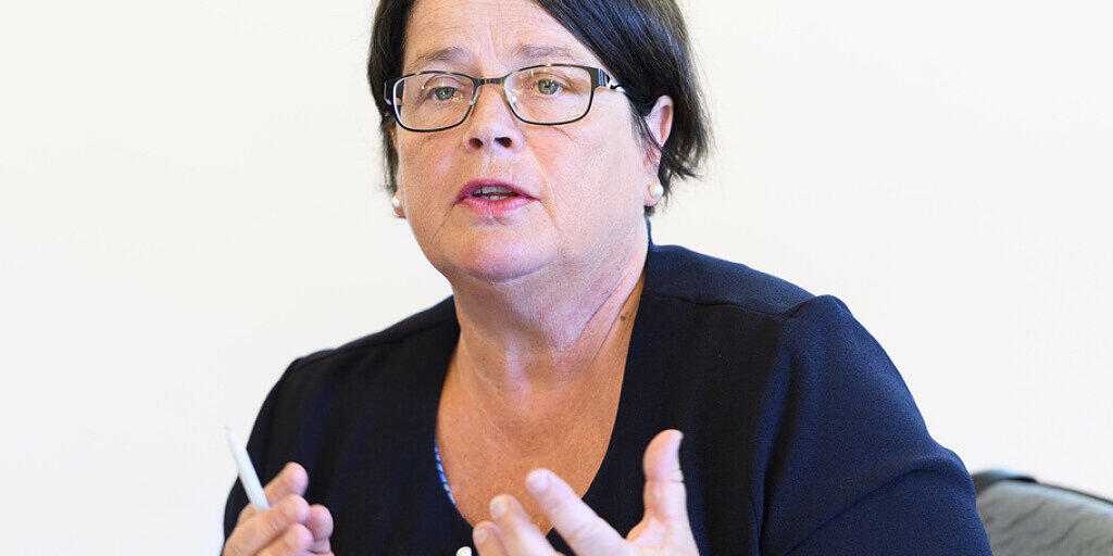 Die Freiburger Gesundheitsdirektorin Anne-Claude Demierre.