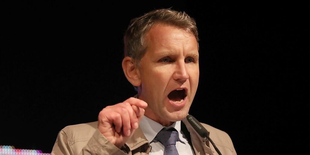 Die Staatsanwaltschaft Chemnitz leitet gegen den Thüringer AfD-Franktionschef Björn Höcke ein Ermittlungsverfahren ein. (Archiv)