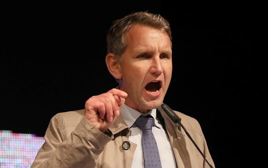 Die Staatsanwaltschaft Chemnitz leitet gegen den Thüringer AfD-Franktionschef Björn Höcke ein Ermittlungsverfahren ein. (Archiv)