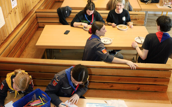 Tag der offenen T&uuml;r im Vereinshaus in Ruggell