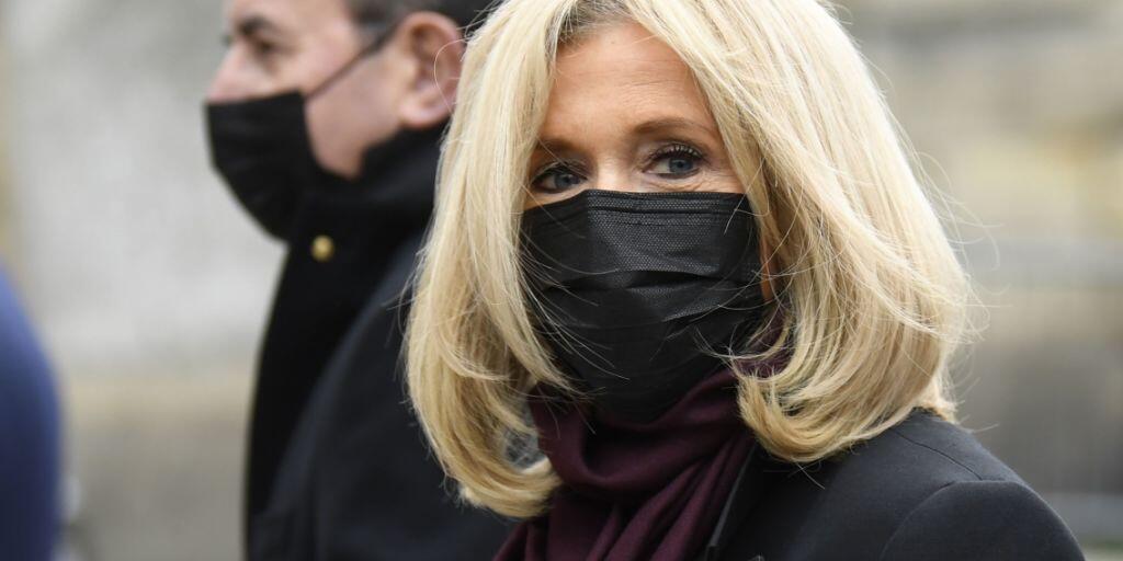 Frankreichs Präsidentengattin Brigitte Macron. Foto: Bertrand Guay/AFP/dpa