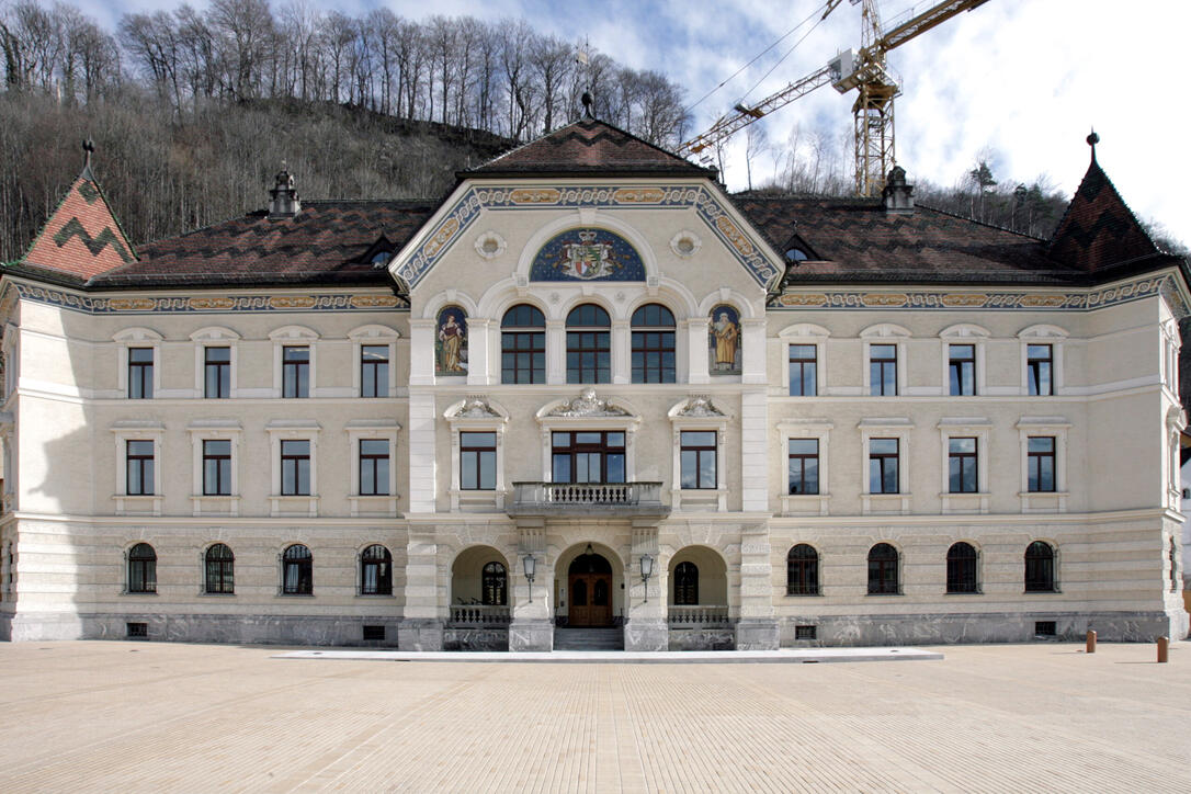 Symbolfotos, Symbolbilder, Regierungsgebäude (Vaduz, Liechtenste