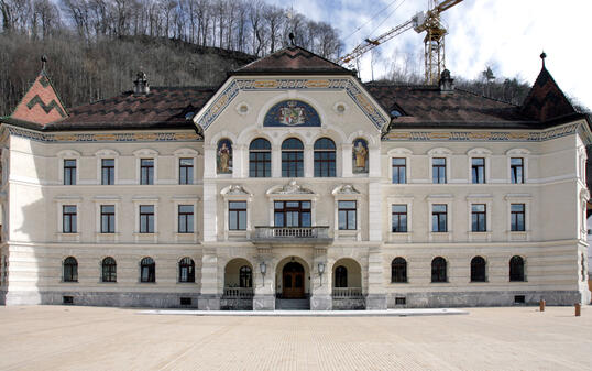 Symbolfotos, Symbolbilder, Regierungsgebäude (Vaduz, Liechtenste