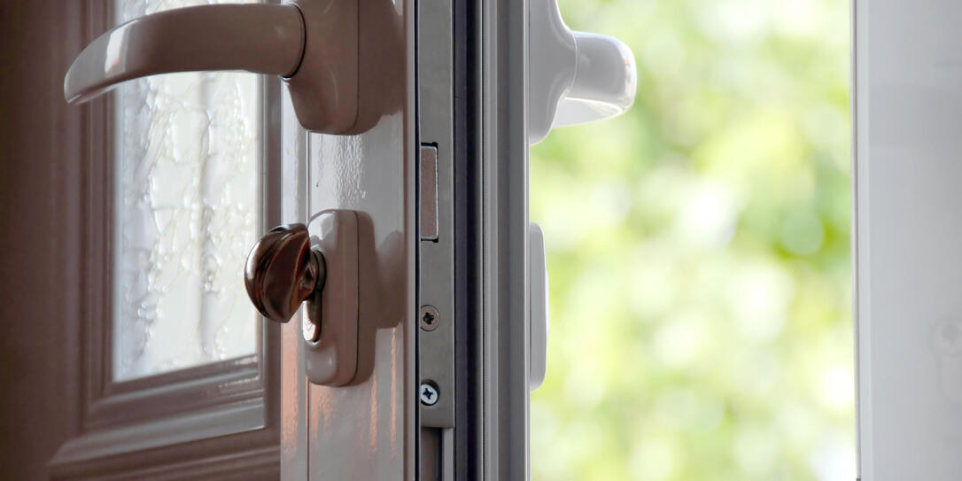 Opened door Opened door