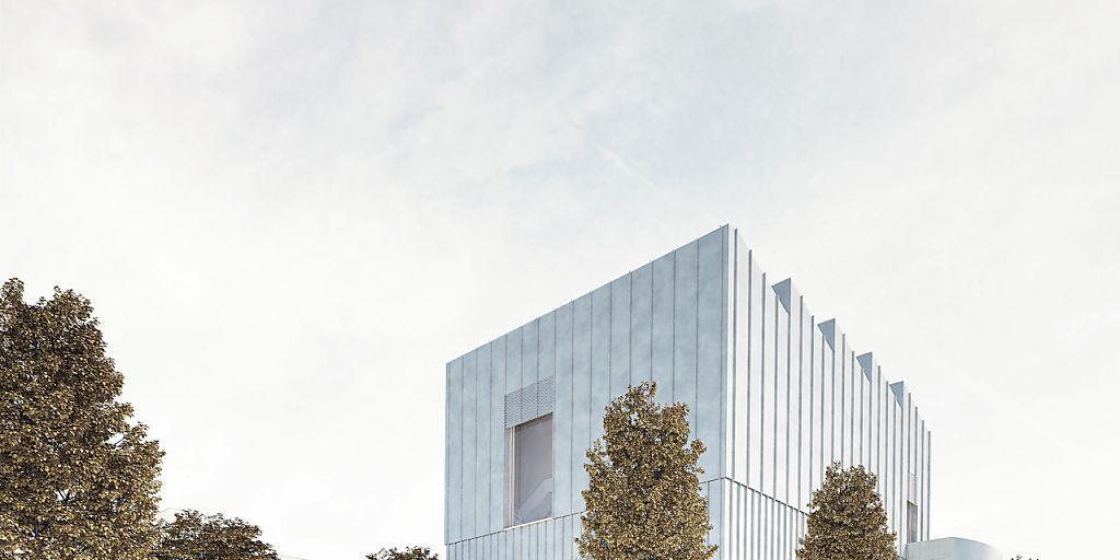 So soll das neue Probenhaus aussehen, in dessen Saal im obersten Geschoss dereinst das Luzerner Sinfonieorchester ab Ende 2019 üben soll. (Bild zvg)