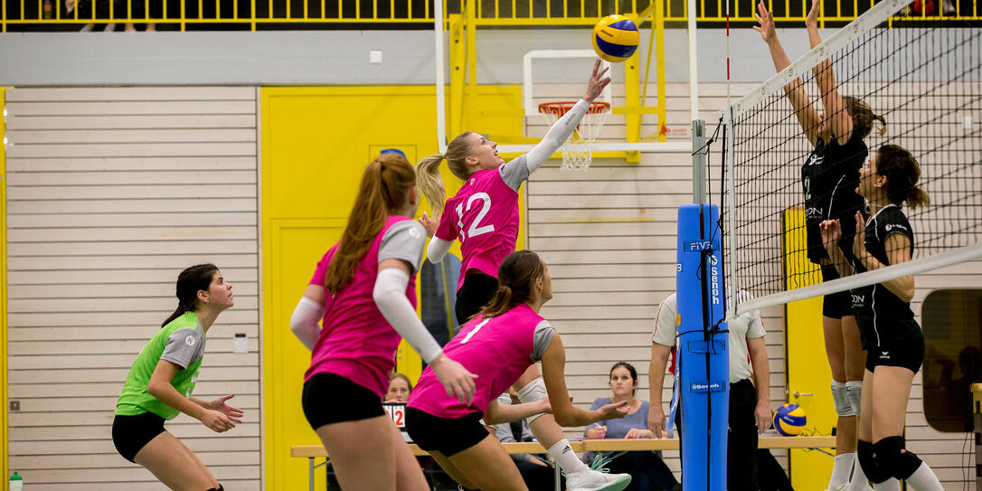 Volleyball: VBC Galina gegen Wittenbach Volleyball: VBC Galina gegen Wittenbach