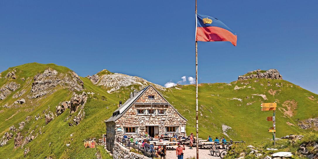 Pfälzerhütte in Malbun Pfälzerhütte in Malbun