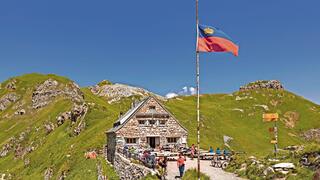 Pfälzerhütte in Malbun Pfälzerhütte in Malbun