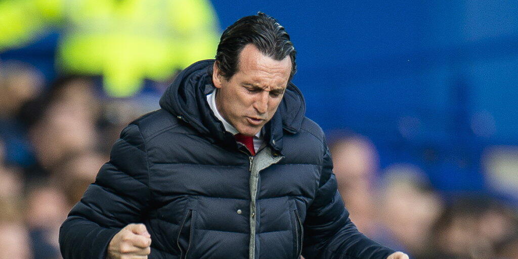 Nicht Freude, sondern Ärger bringt Arsenals Trainer Emery hier zum Ausdruck