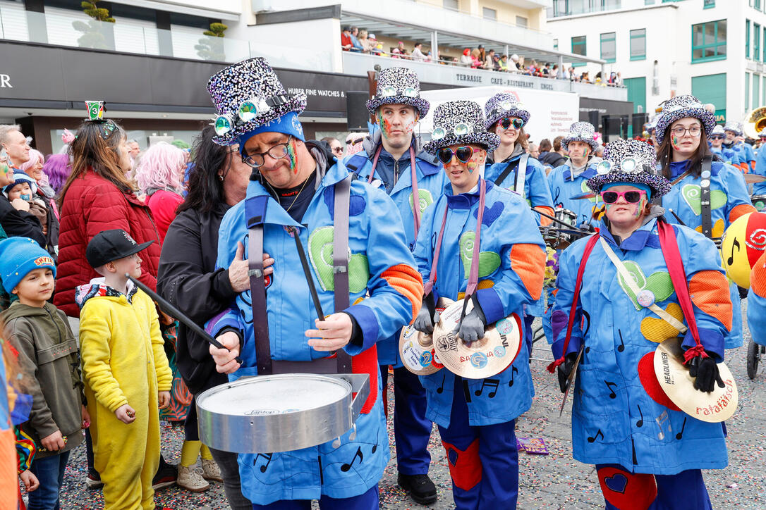 Fasnachtsumzug in Vaduz