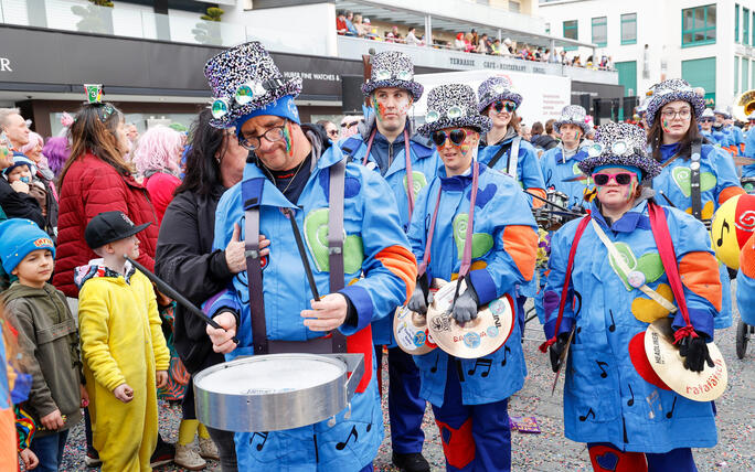 Fasnachtsumzug in Vaduz