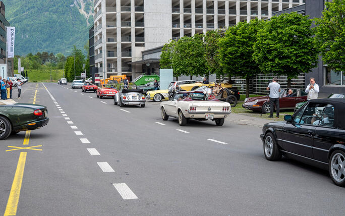 Oldtimer-4-L&auml;ndertreffen, in Ruggell (09.05.2026)