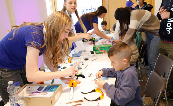 SAL in Schaan. Ivoclar AG: &laquo;RoboLeague&raquo;.