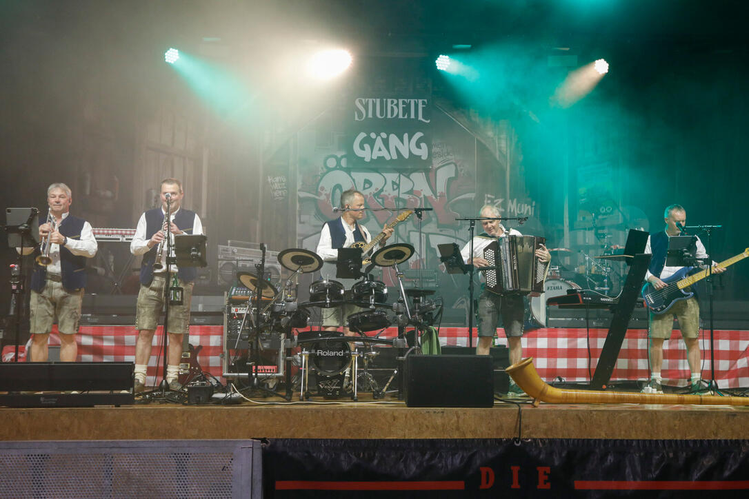 Fr&uuml;hlingsfest in Grabs, St. Gallen, Schweiz