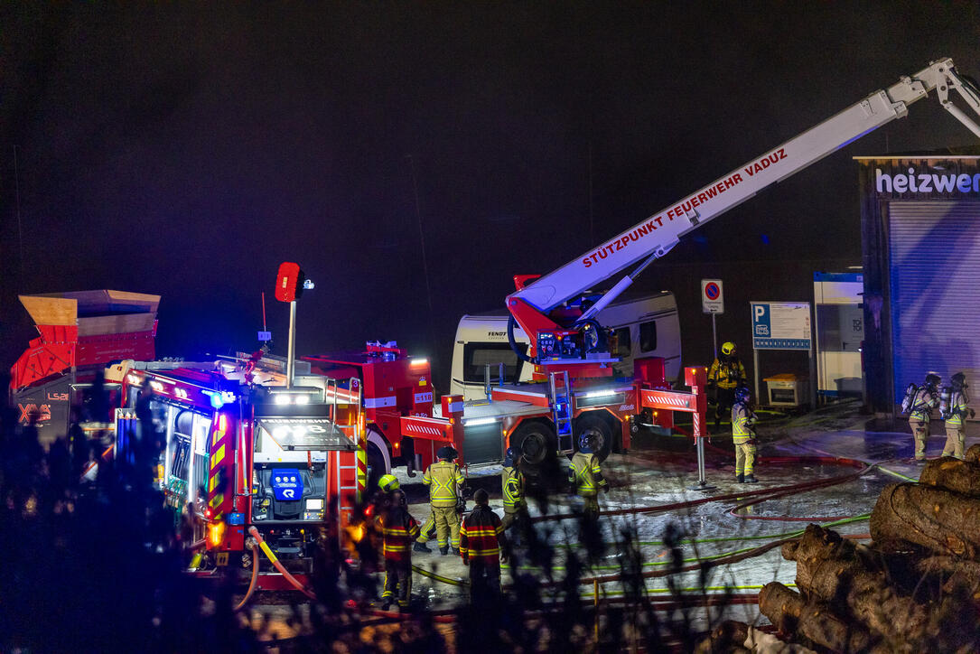 Brand Heizwerk Malbun (16.12.2025)