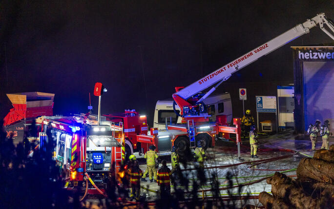 Brand Heizwerk Malbun (16.12.2025)