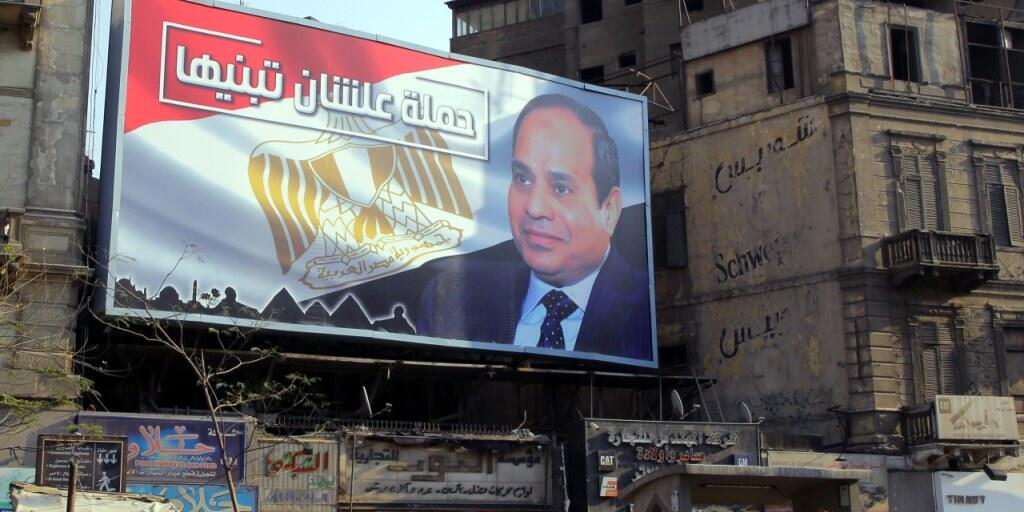 Ägyptens amtierender Staatschef Abdel Fattah al-Sisi ist bisher der einzige ernstzunehmende Kandidat für die Präsidentenwahlen im März.