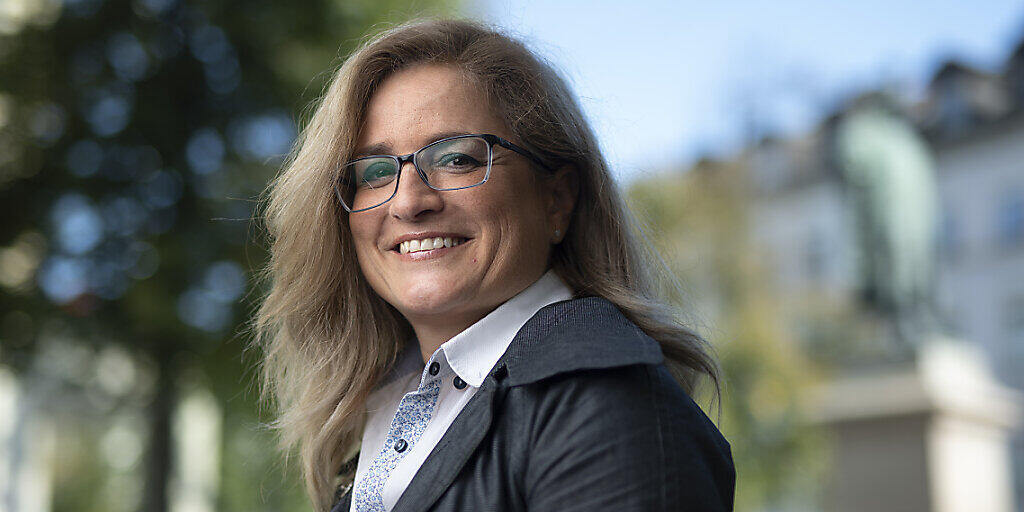 Maria Pappa (SP) hat gut lachen: Die 49-Jährige wurde am Sonntag zur ersten Stadtpräsidentin von St. Gallen gewählt. Maria Pappa (SP) hat gut lachen: Die 49-Jährige wurde am Sonntag zur ersten Stadtpräsidentin von St. Gallen gewählt.
