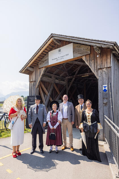 150 Jahre Holzbrücke Vaduz - Sevelen