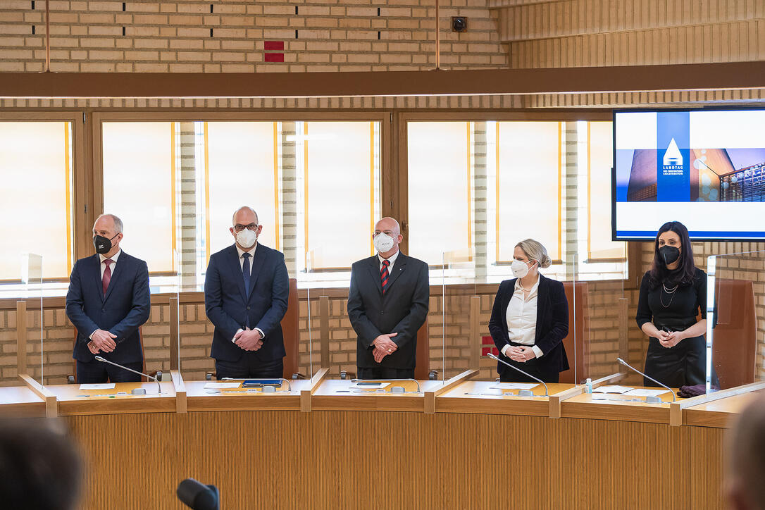 Landtagseröffnung 2021 in Vaduz