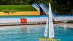 Schaufahren vom Schiffsmodellclub Rheintal im Freibad von Vaduz.