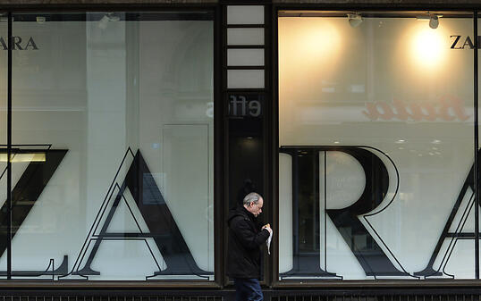 Zara-Mutterkonzern Inditex steigert Gewinn. (Archiv)