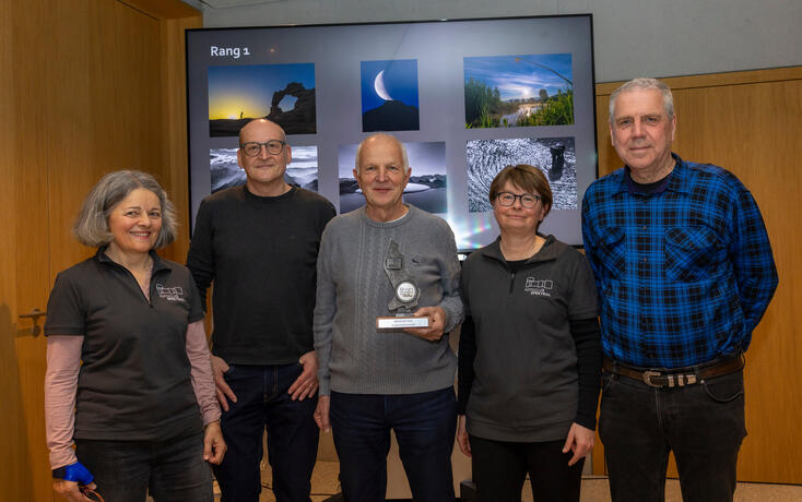 Esther Crippa, Gerhard Marock , Marco Nescher, Sabina Negele und Martin Grischke (v.l.)