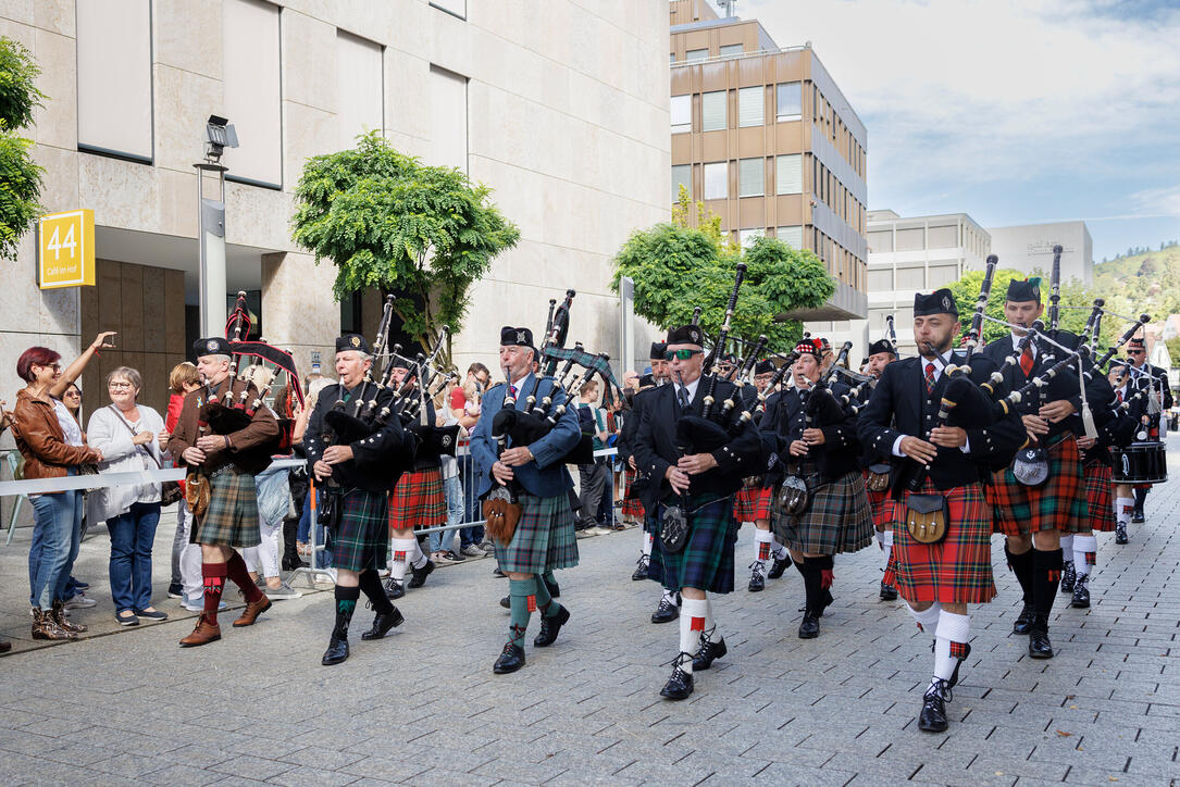 Princely Tattoo Parade in Vaduz